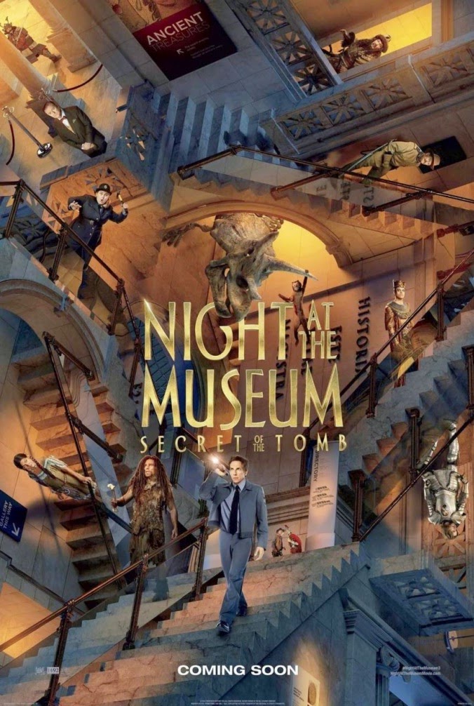 Ultra Tendencias Nuevo póster de Night at the Museum Secret of the Tomb)