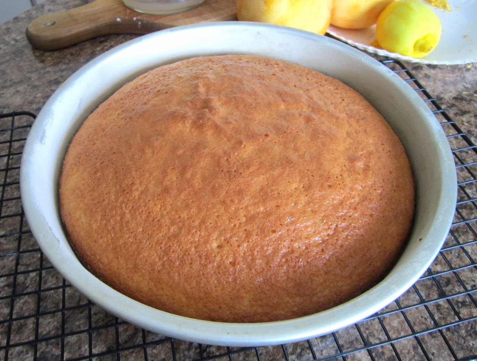 The Italian Next Door Grapefruit Cake with GrapefruitCream Cheese