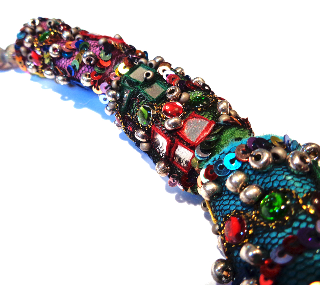 Carmi's Art/Life World Felt and Bead Ribbon Beads