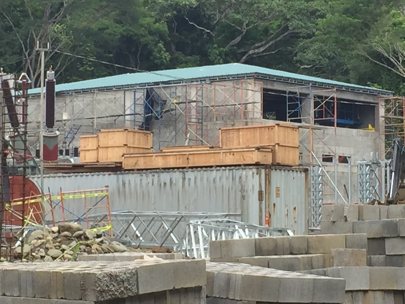 Costa Rica Invest Electrical Substation at Naturewalk
