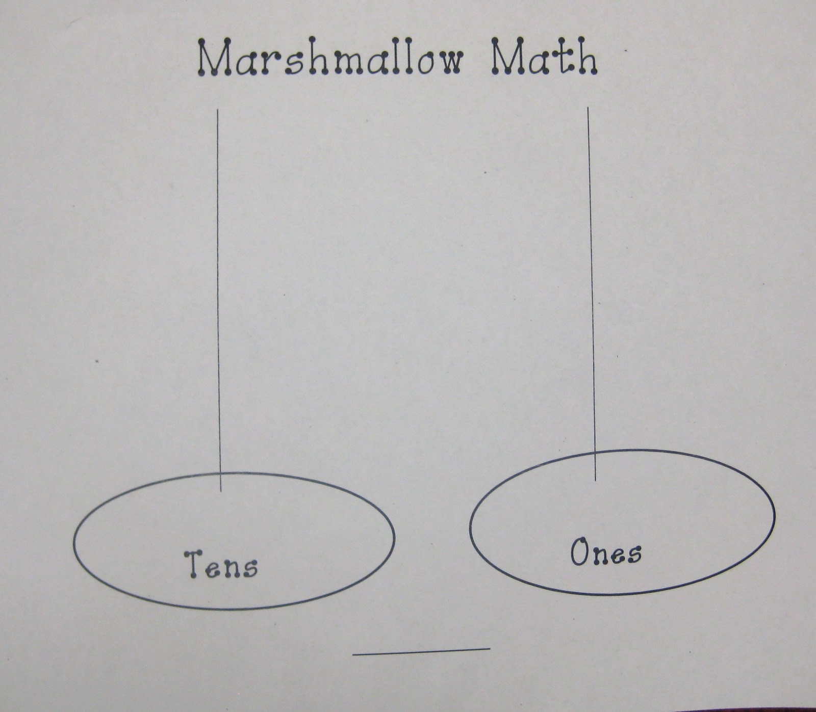 First Grade Wow Marshmallow Math