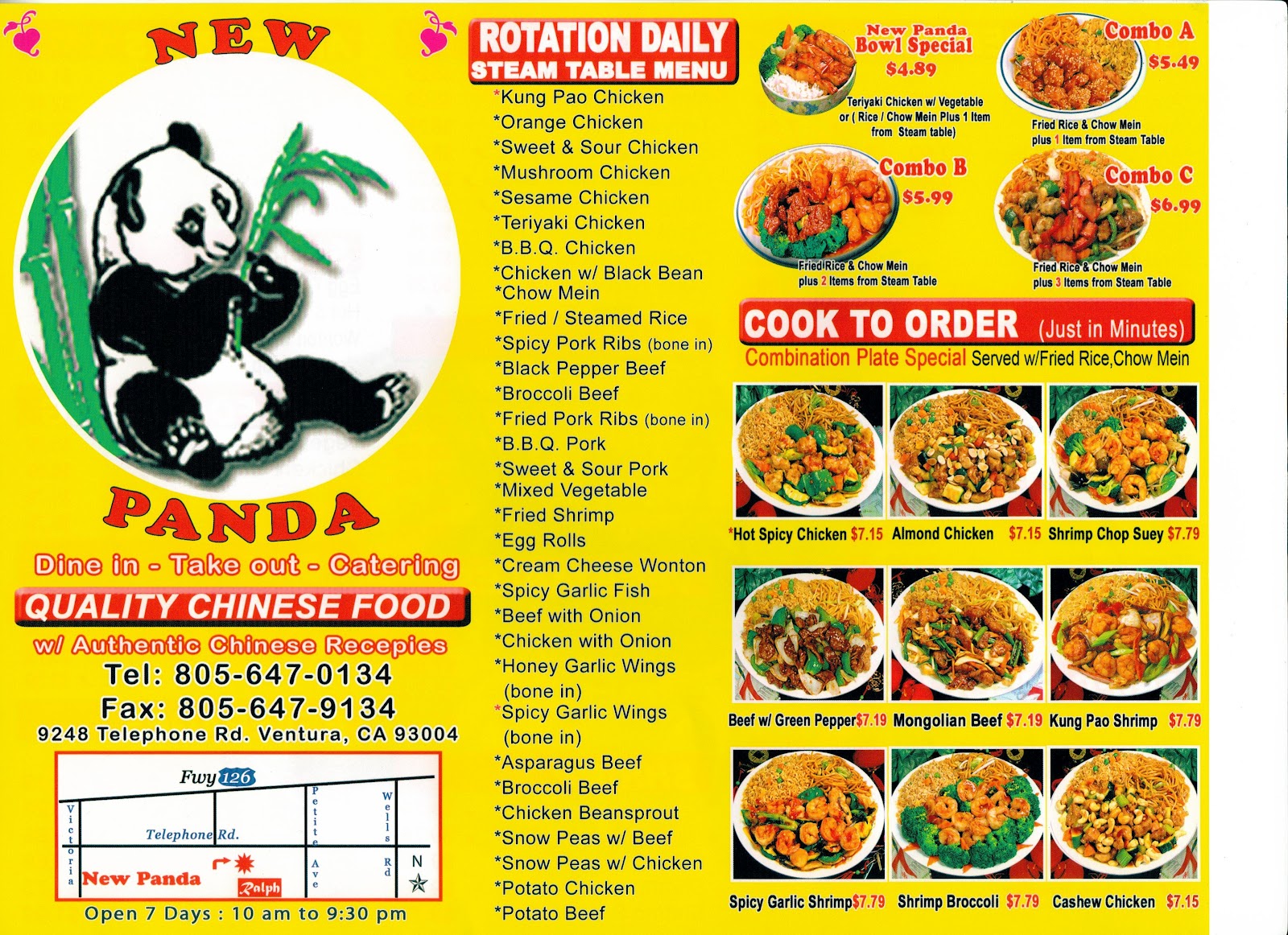 panda express menu pdf.