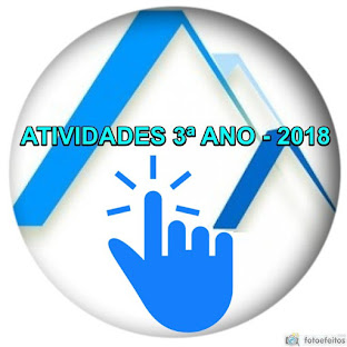ATIVIDADES 3ª ANO - 2018
