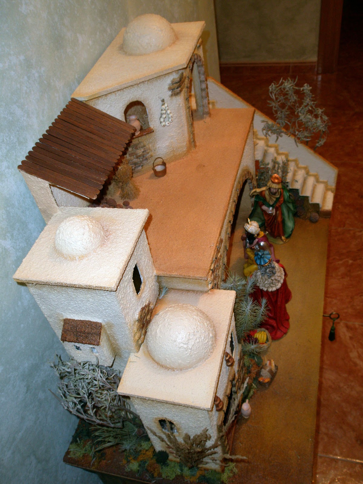 Arte yo y Arte tu: PORTAL DE BELEN RECICLADO