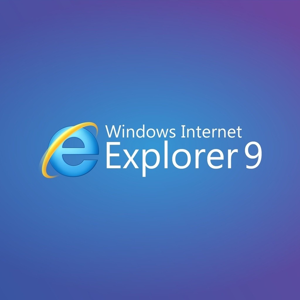 Microsoft Internet Explorer 9 download free wallpapers for Apple iPad