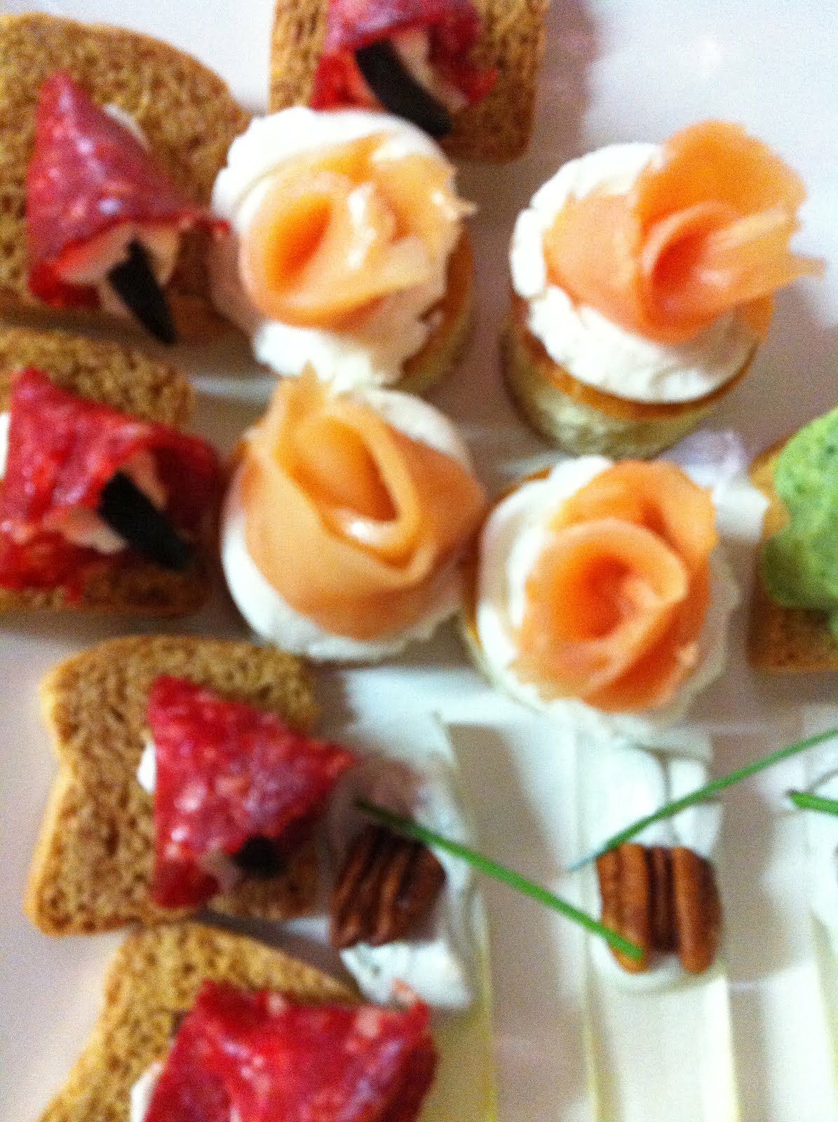 CUPaCAKE CANAPES, HORS D'OEUVRE'S, & TAPAS