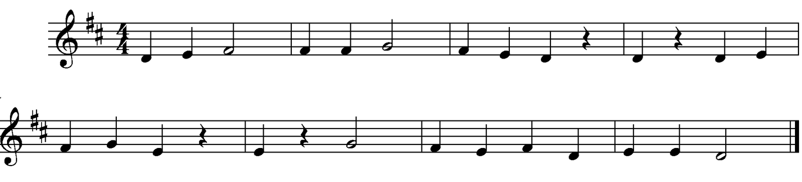 Violin Lesson - Learn To Read Music on the D String ~ Music For Violin