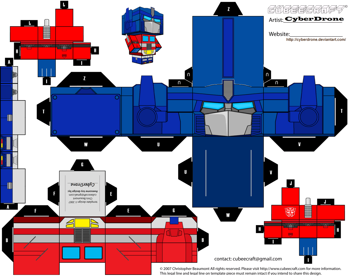 Featured image of post Transformers Papercraft Optimus Prime / The transformation is made possible by using string or rubber bands at the model&#039;s joints.