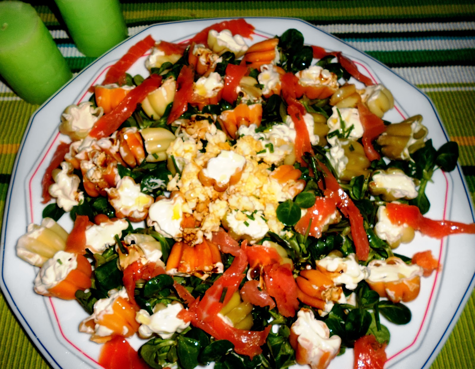 Ensalada De Flores De Pasta
