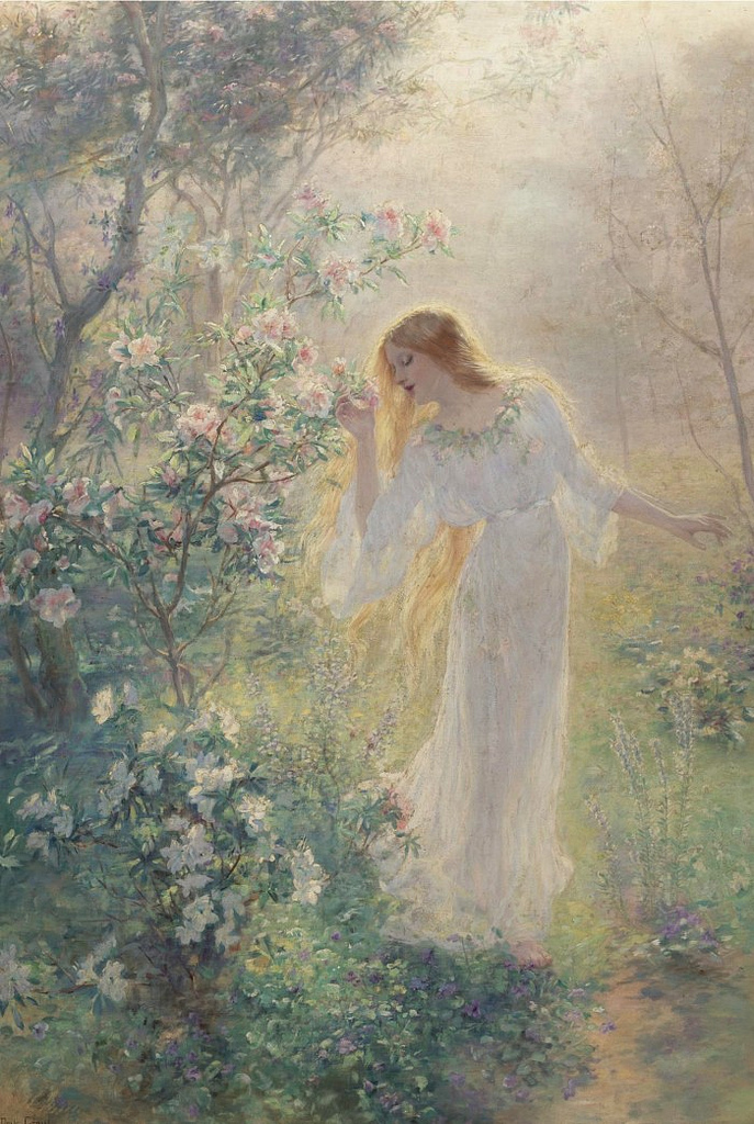 Melody & Mist "Summer" By Rene Guerin 1862 1895 Summer.