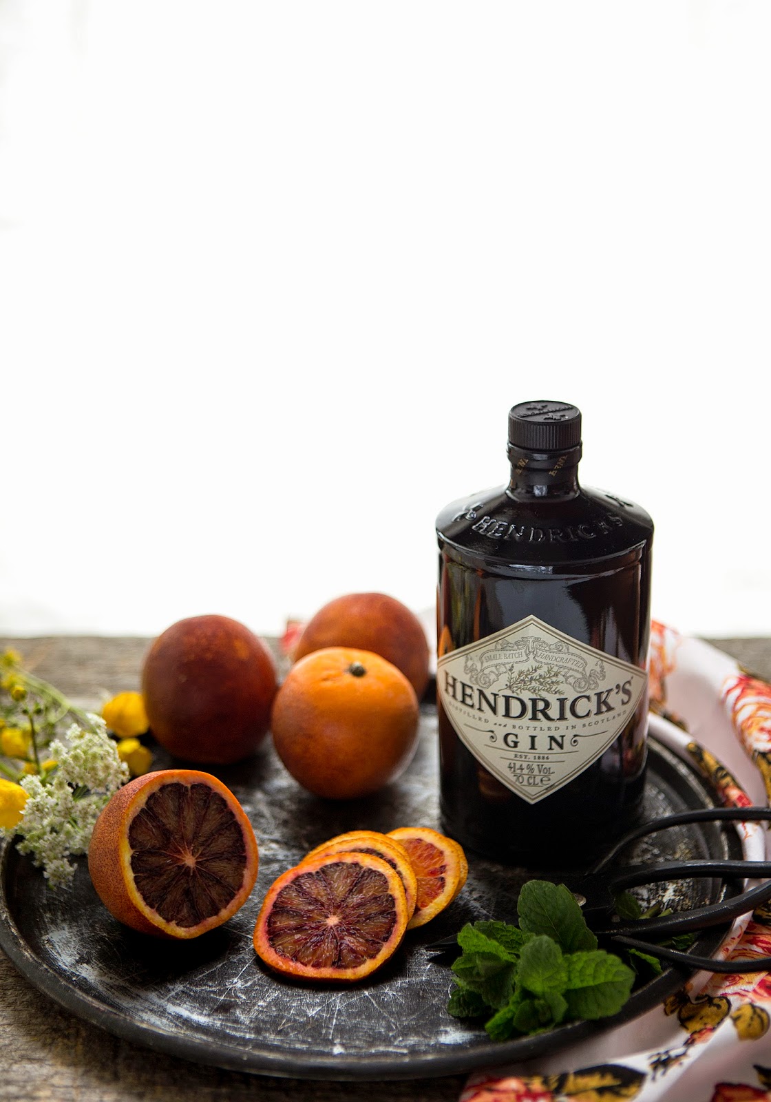 Blood Orange Gin Fizz