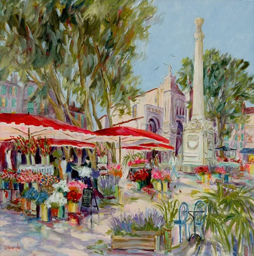 Dorothy Spangler | American Plein-air painter | Parisienne  Walkways