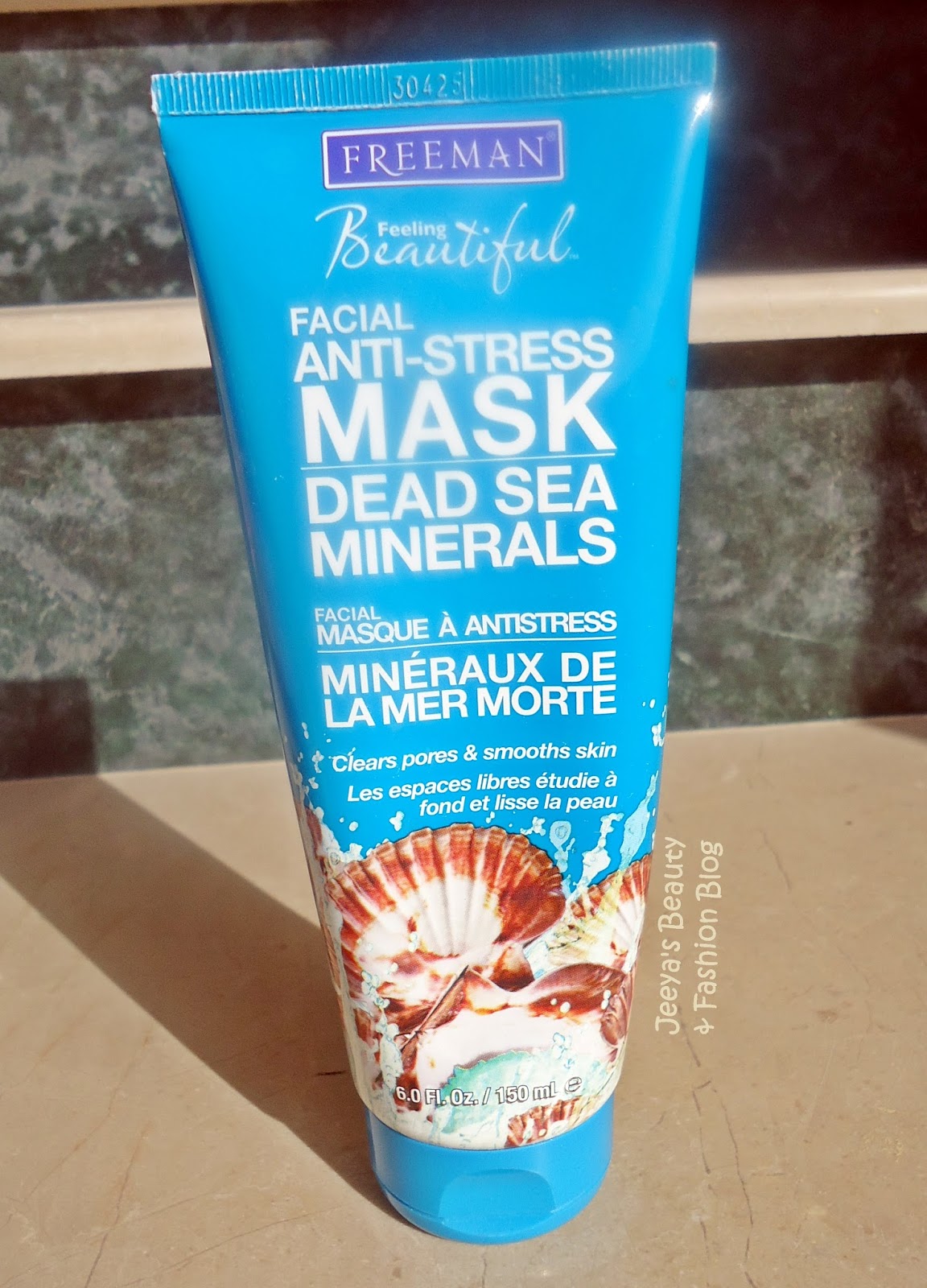 Download Jeeya S Beauty Fashion Blog Review Freeman Anti Stress Mask Dead Sea Minerals PSD Mockup Templates