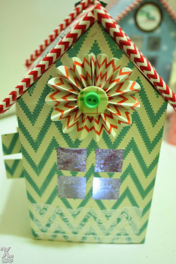 In My Blue Room: Paper Christmas Village With Xyron ...