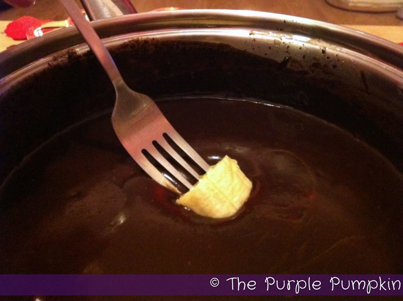 Chocolate Fondue with Fruit Dippers The Purple Pumpkin Blog
