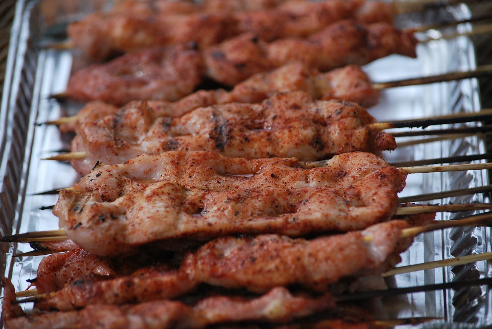 My story in recipes Pork Skewers