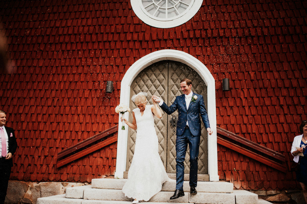 Vigsel i Sundborn kyrka | Bröllopsfotograf i Falun