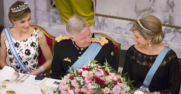  Gala dinner in honor of Queen Margrethe's 75th birthday at Christiansborg Palace 