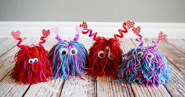 Be Different...Act Normal: Love Monsters [Valentine Craft for Kids]