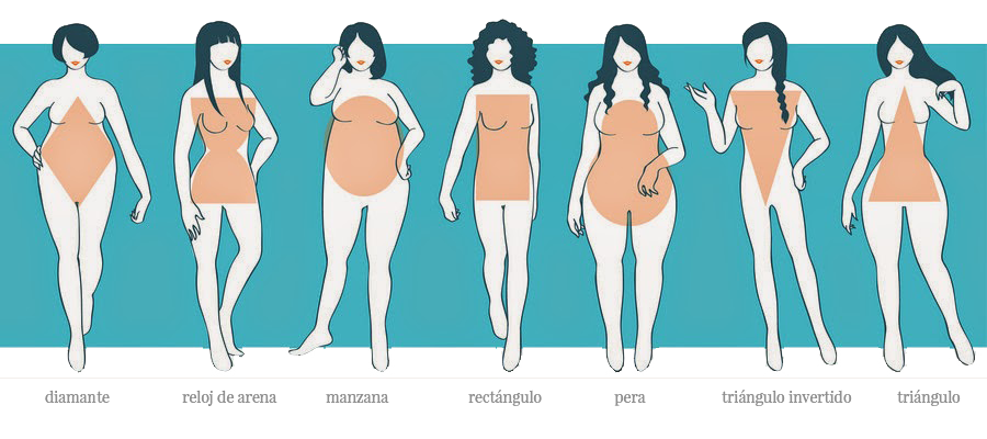 Tipos de cuerpo - Vanity Nut - Blog de Belleza