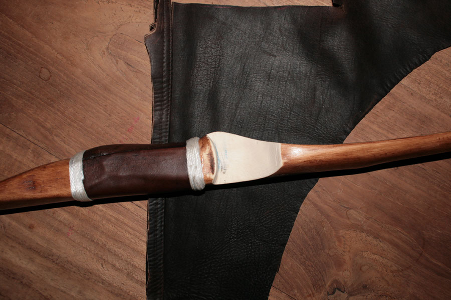 How to create an arrow rest and leather arm guard