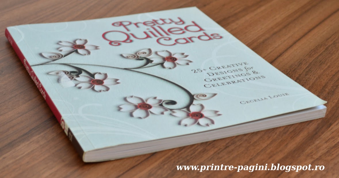 kiddo's blog Pretty Quilled Cards, a book review