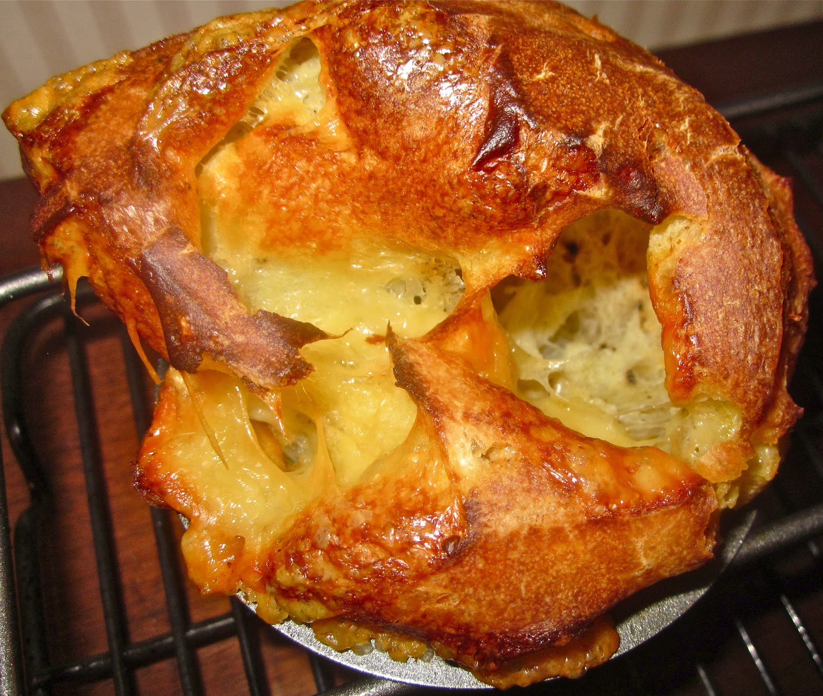 Haute + Heirloom Perfect Gruyere + Black Pepper Popovers with Freshly