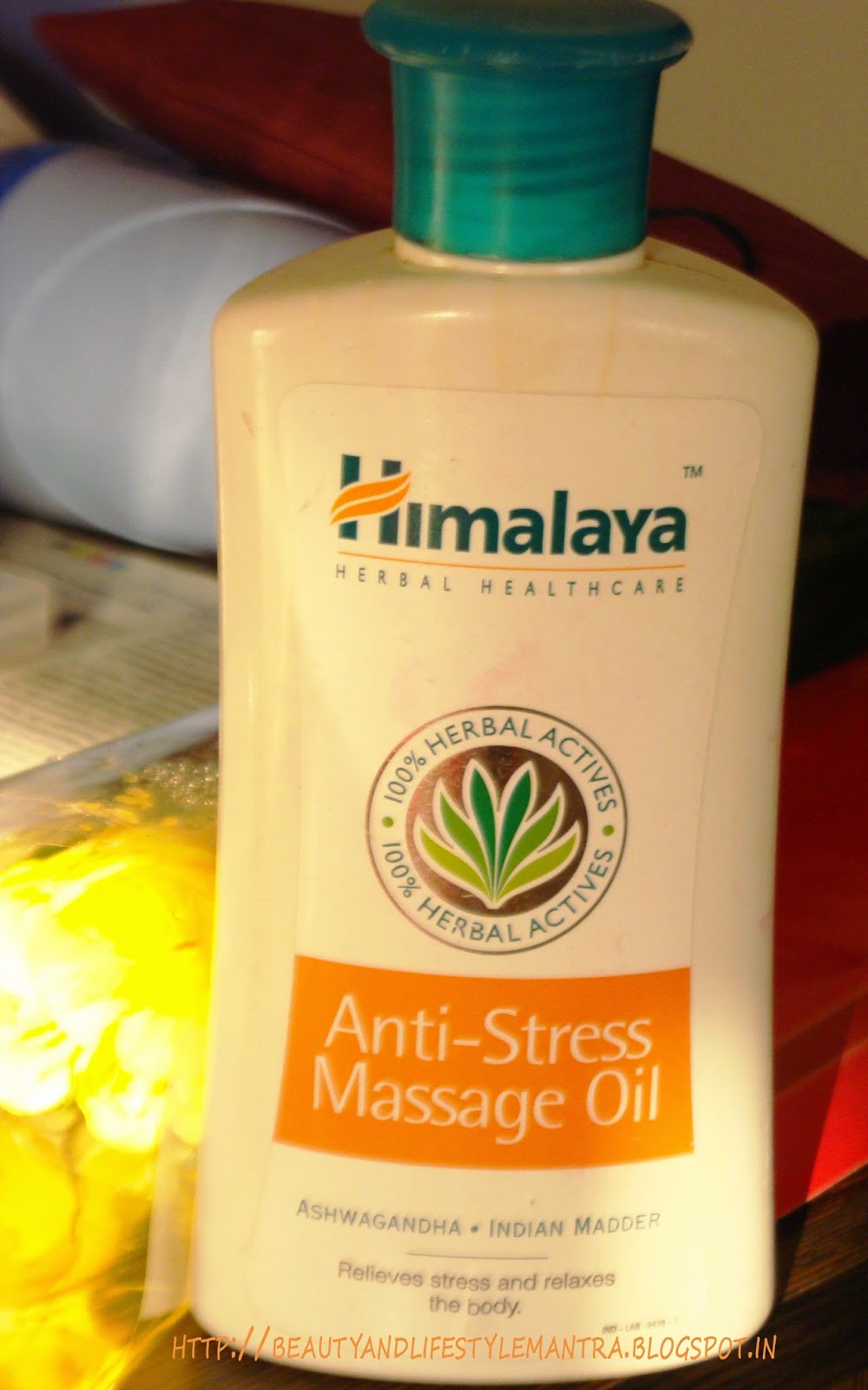 Himalaya AntiStress Massage Oil Review Beauty and Lifestyle Mantra