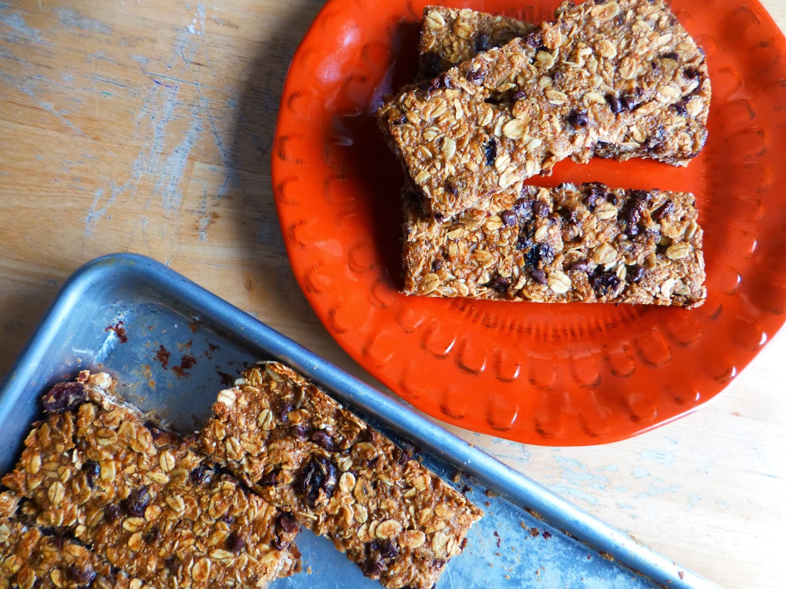 little*big*harvest Chewy Oatmeal Granola Bars