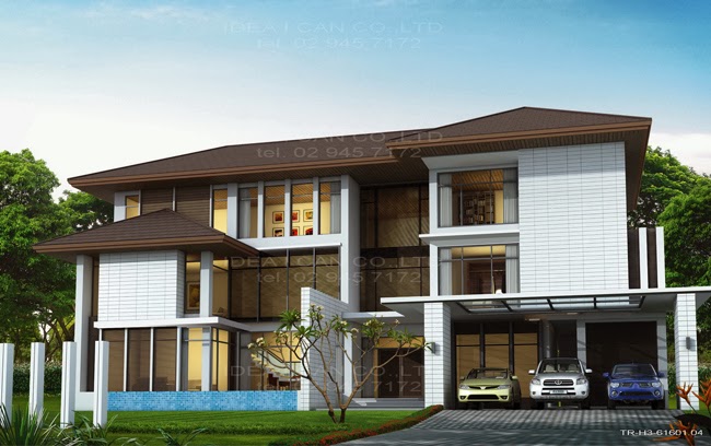 The Three Story Home Plans 8 Bedrooms 10 bathrooms, Tropical Style ... The Three Story Home Plans 8 Bedrooms 10 bathrooms, Tropical Style ...