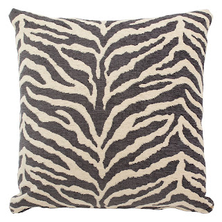 Zebra Print Decorative Pillows