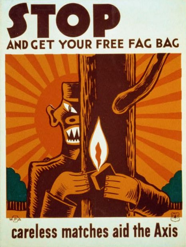 Flares into Darkness WPA posters