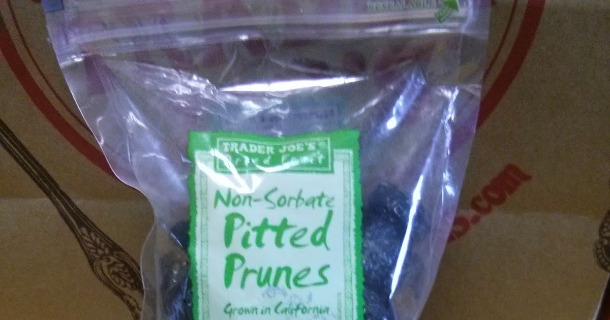 TJ's Yay or Nay Yay NonSorbate Pitted Prunes