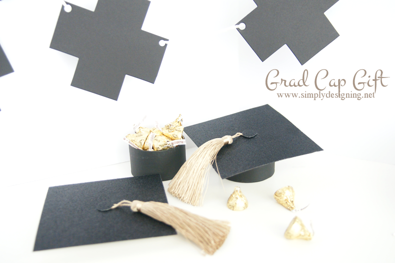Graduation Cap Gift or Favor Box | Isn't this just the cutest idea for a grad!?  So simple to make and would make any gift cute!  You've got to pin this for later! | #graduation #grad #gifts #gradgifts #graduationgifts #crafts
