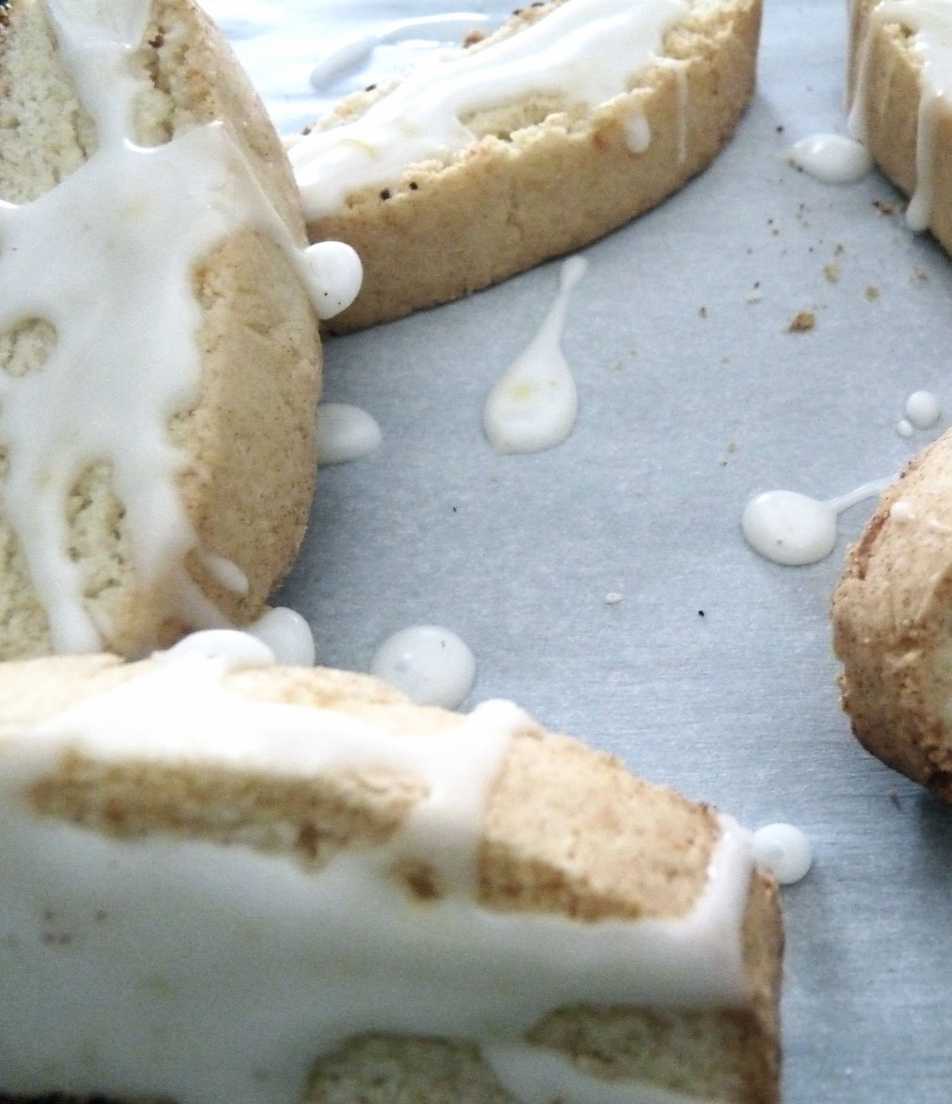 Glazed Lemon Biscotti
