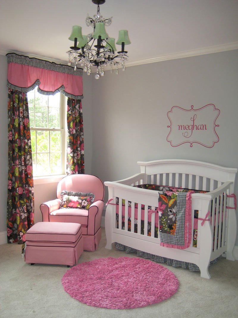 Greenville Baby Gray Girl's Nursery