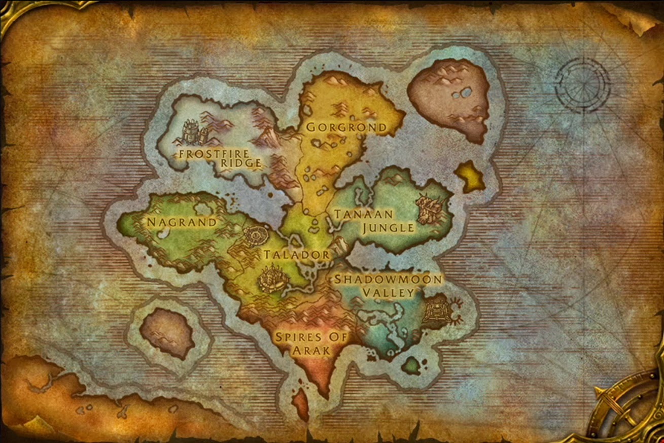 Just McTacky Draenor The Red World