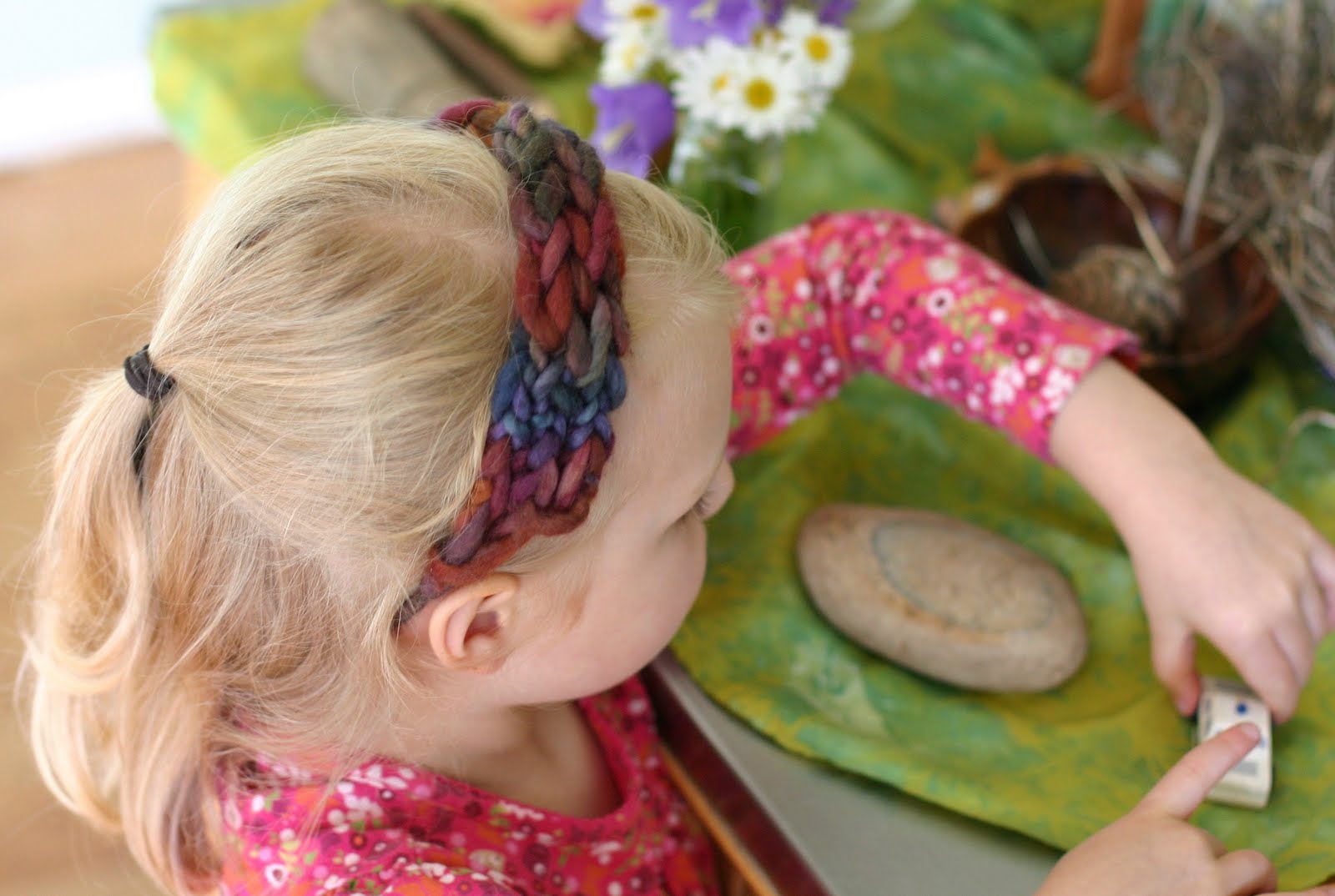 Frontier Dreams Four Finger Knitted Headband A Tutorial *by* K