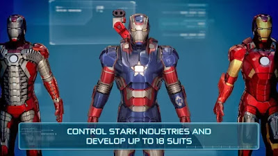 Iron Man 3 - The Official Game v1.4.0r APK + DATA Unlimited Stones And Reactors