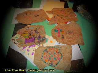 Home Grown Hearts Academy Homeschool Blog: Native American Unit - Day 3