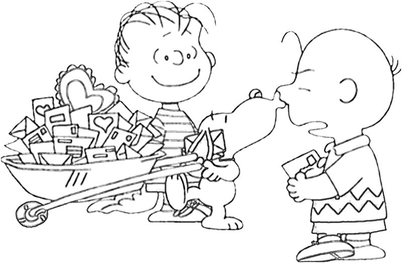 Charlie Brown Pumpkin Patch Coloring Pages