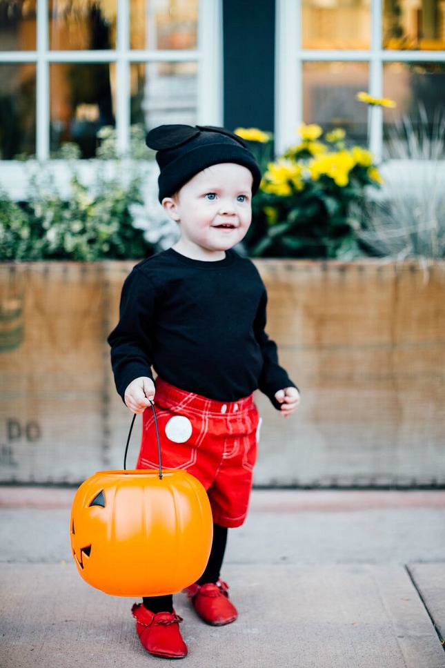 Easy Diy Children S Costumes Mickey Mouse The