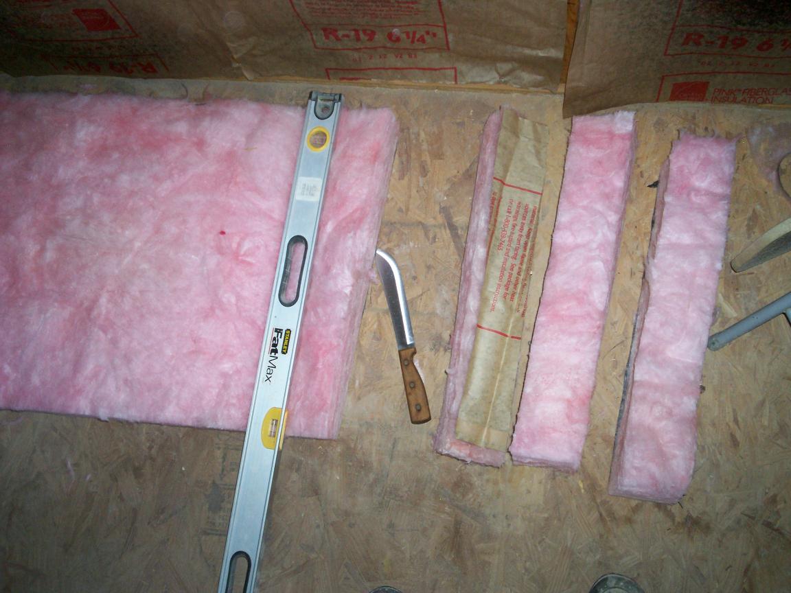 Terlingua or Bust Cutting it (insulation that is)