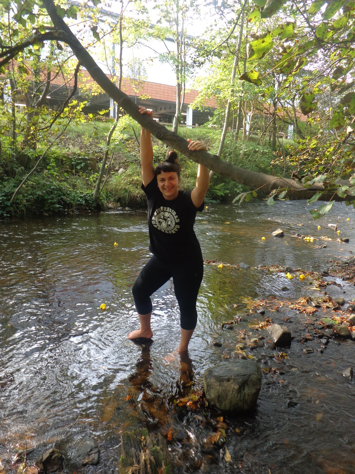 Duck Race 2014 when I fall in love with Water of Leith