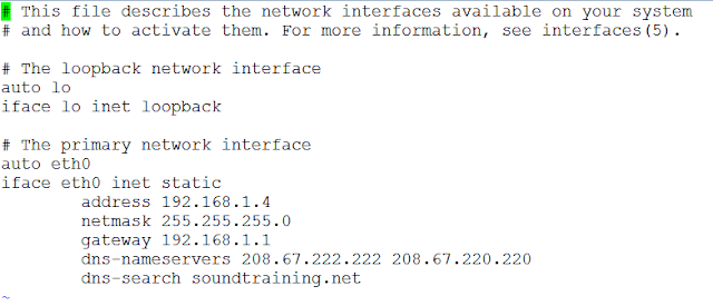 How to configure a static IP address on Ubuntu server