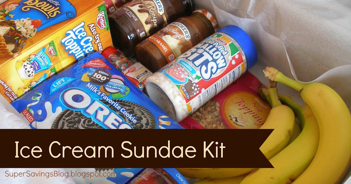 Ice Cream Sundae Kit Gift Idea