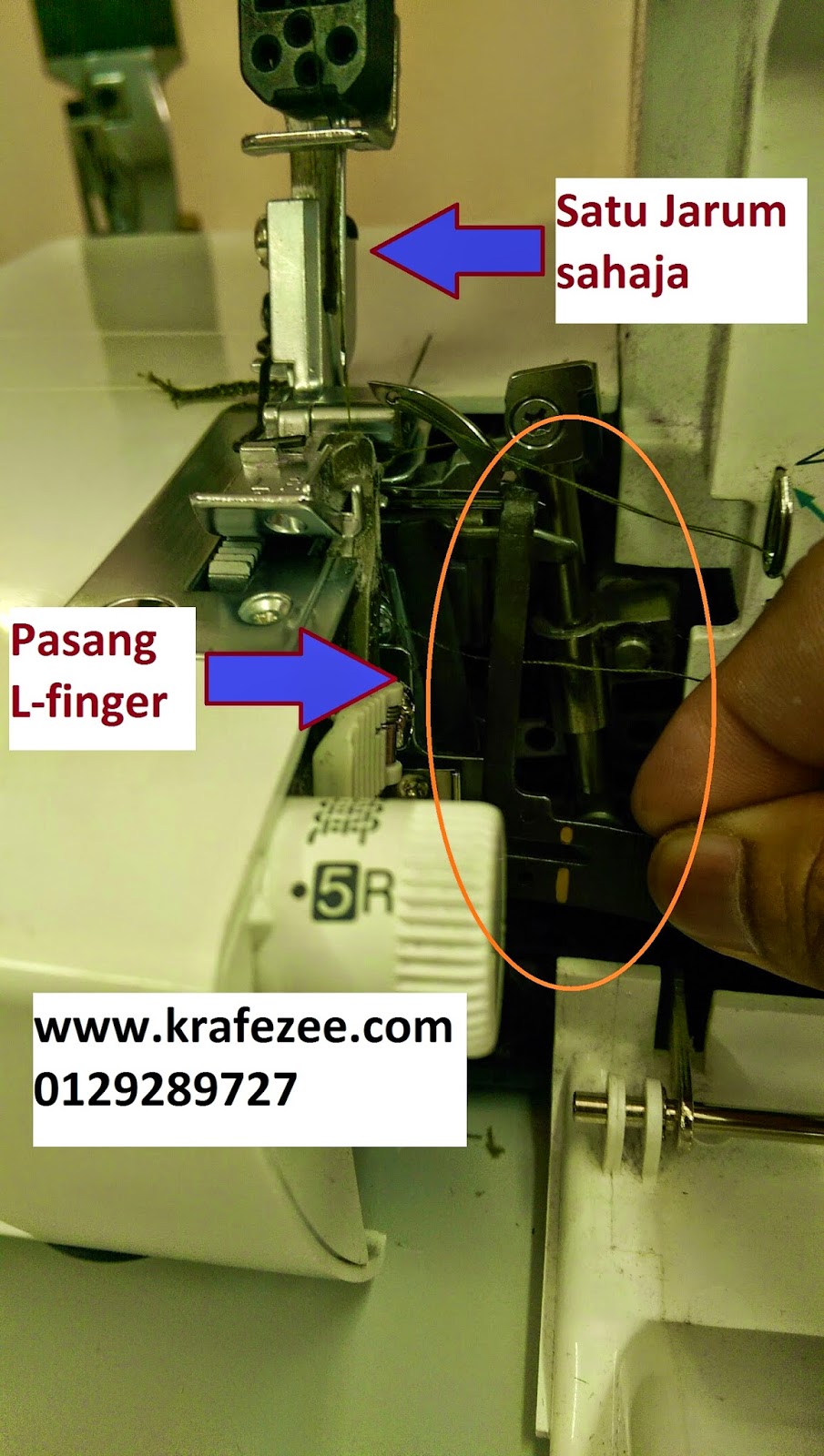 Cara Untuk Setting Jahitan Tepi Biasa Dan Halus Model Brother 2104d Dan 3034d