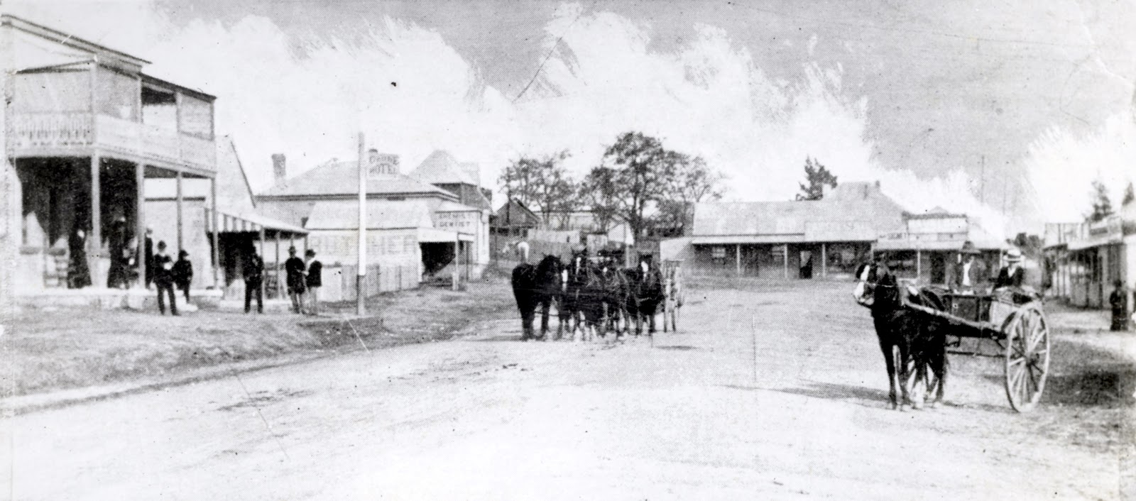 Old Images of Rylstone District Rylstone Main Street 2