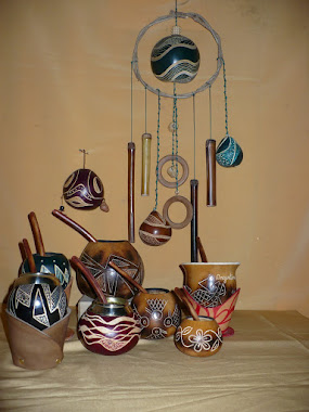 Artesanias en calabaza