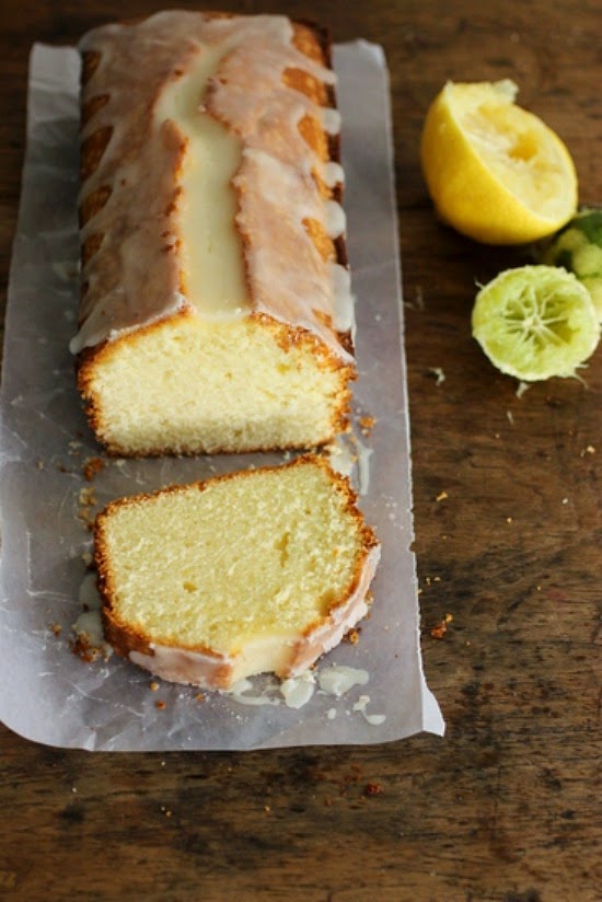 Vintage Kitchen Notes: Lemon Lime Pound Cake #SundaySupper